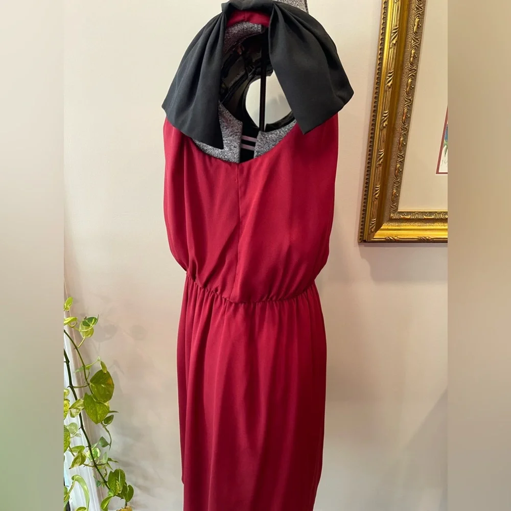 Dixi +‎ Ivy ladies size medium one shoulder NWOT dress-bow accent-party gorgeous